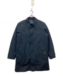 POLO RALPH LAUREN（ポロ・ラルフローレン）の古着「ダウンライナー付ステンカラーコート」｜ネイビー