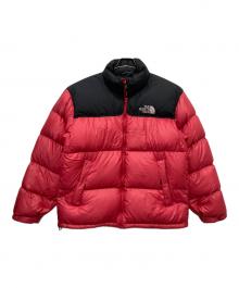 THE NORTH FACE（ザ ノース フェイス）の古着「ヌプシダウンジャケット」｜レッド
