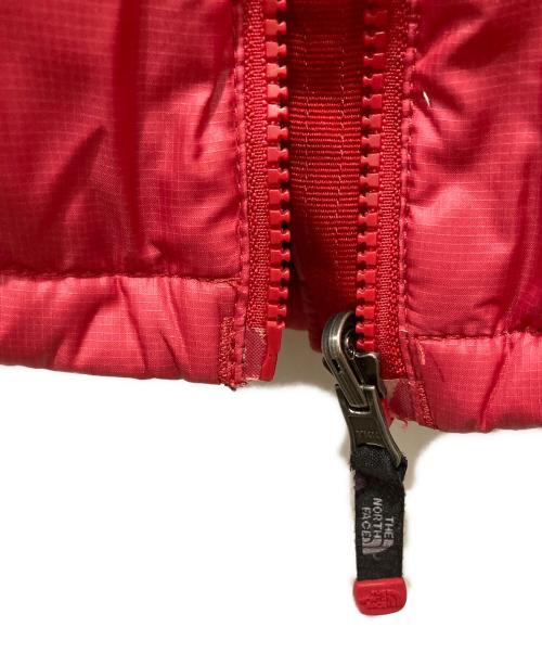 THE NORTH FACE（ザ ノース フェイス）THE NORTH FACE (ザ ノース フェイス) ヌプシダウンジャケット レッド サイズ:100の古着・服飾アイテム