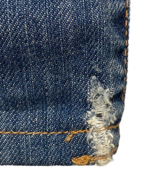 DOLCE & GABBANA（ドルチェ＆ガッバーナ）DOLCE & GABBANA (ドルチェ＆ガッバーナ) グラフィックプリントデニムパンツ インディゴ サイズ:33の古着・服飾アイテム