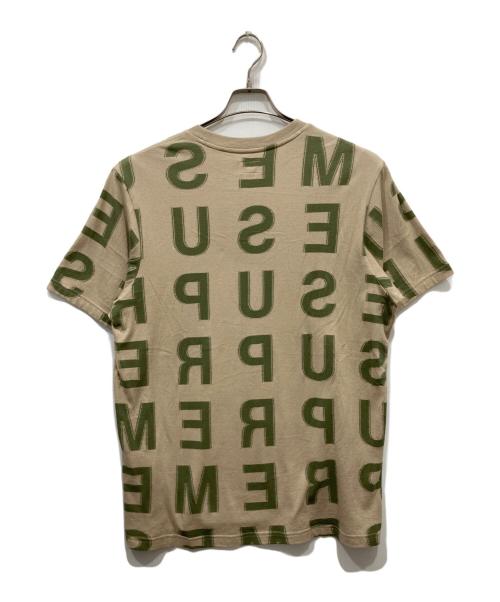 SUPREME（シュプリーム）Supreme (シュプリーム) intarsia s/s top カーキ サイズ:Mの古着・服飾アイテム