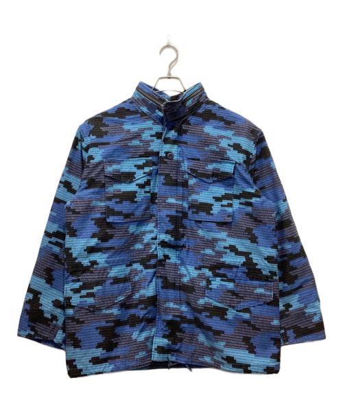 SUPREME（シュプリーム）SUPREME (シュプリーム) logo Camo M-65 jacket ブルー サイズ:Mの古着・服飾アイテム