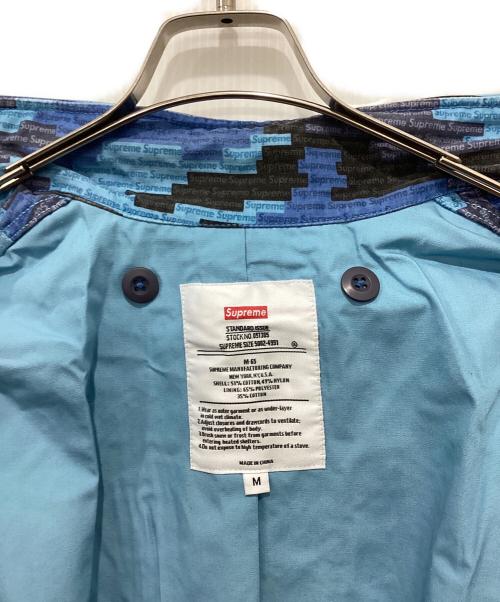 SUPREME（シュプリーム）SUPREME (シュプリーム) logo Camo M-65 jacket ブルー サイズ:Mの古着・服飾アイテム