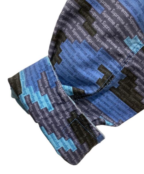 SUPREME（シュプリーム）SUPREME (シュプリーム) logo Camo M-65 jacket ブルー サイズ:Mの古着・服飾アイテム