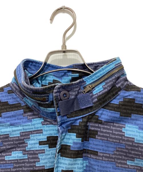 SUPREME（シュプリーム）SUPREME (シュプリーム) logo Camo M-65 jacket ブルー サイズ:Mの古着・服飾アイテム