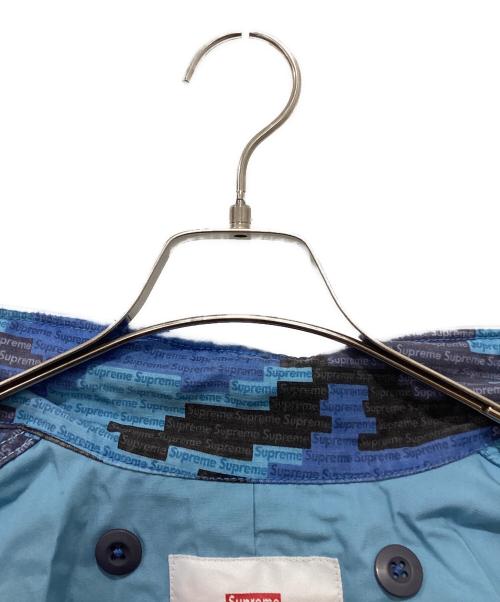 SUPREME（シュプリーム）SUPREME (シュプリーム) logo Camo M-65 jacket ブルー サイズ:Mの古着・服飾アイテム