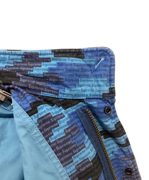 SUPREME（シュプリーム）SUPREME (シュプリーム) logo Camo M-65 jacket ブルー サイズ:Mの古着・服飾アイテム