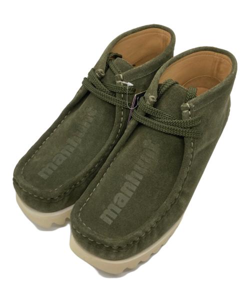 A BATHING APE（ア ベイシング エイプ）A BATHING APE (ア ベイシング エイプ) MANHUNT カーキ サイズ:28㎝の古着・服飾アイテム