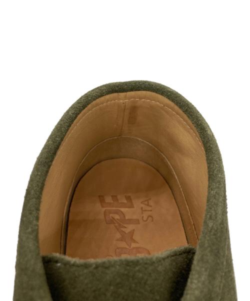 A BATHING APE（ア ベイシング エイプ）A BATHING APE (ア ベイシング エイプ) MANHUNT カーキ サイズ:28㎝の古着・服飾アイテム