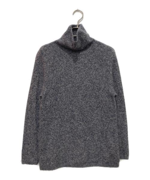 TOYOBOSHI（TOYOBOSHI）TOYOBOSHI (TOYOBOSHI) カシミヤハイネックニット グレー サイズ:1の古着・服飾アイテム