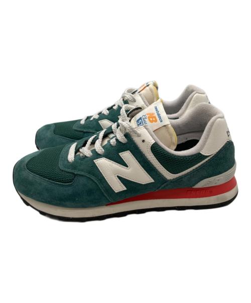 NEW BALANCE（ニューバランス）NEW BALANCE (ニューバランス) ローカットスニーカー グリーン サイズ:26.5cmの古着・服飾アイテム