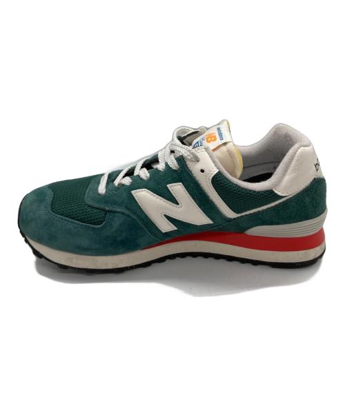 NEW BALANCE（ニューバランス）NEW BALANCE (ニューバランス) ローカットスニーカー グリーン サイズ:26.5cmの古着・服飾アイテム