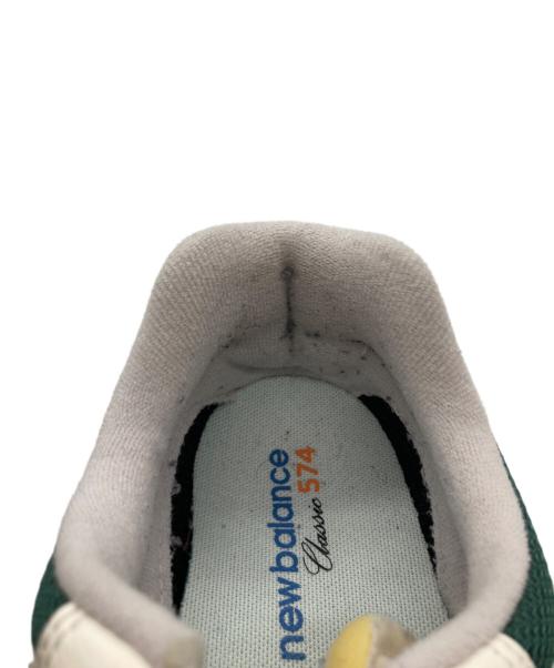 NEW BALANCE（ニューバランス）NEW BALANCE (ニューバランス) ローカットスニーカー グリーン サイズ:26.5cmの古着・服飾アイテム