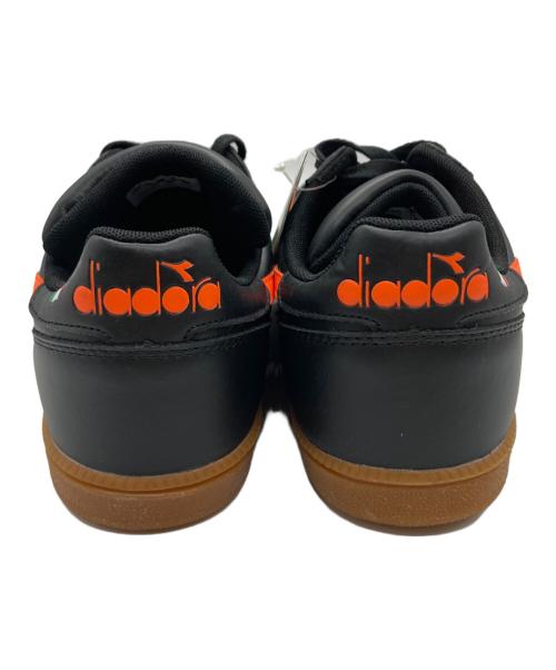 DIADORA（ディアドラ）DIADORA (ディアドラ) GOLD INDOOR FLUO ブラック×オレンジ サイズ:26.5cmの古着・服飾アイテム