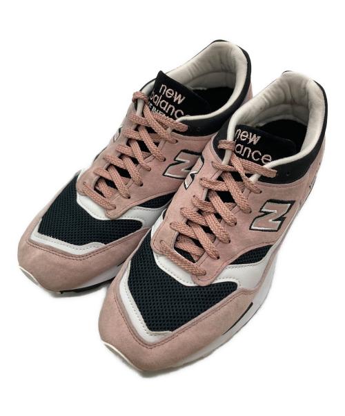 NEW BALANCE（ニューバランス）NEW BALANCE (ニューバランス) ローカットスニーカー ピンク×ブラック サイズ:8 1/2の古着・服飾アイテム
