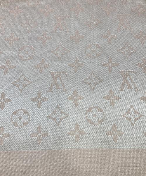 LOUIS VUITTON（ルイ ヴィトン）LOUIS VUITTON (ルイ ヴィトン) ショール モノグラムシャイン ピンク サイズ:下記参照の古着・服飾アイテム