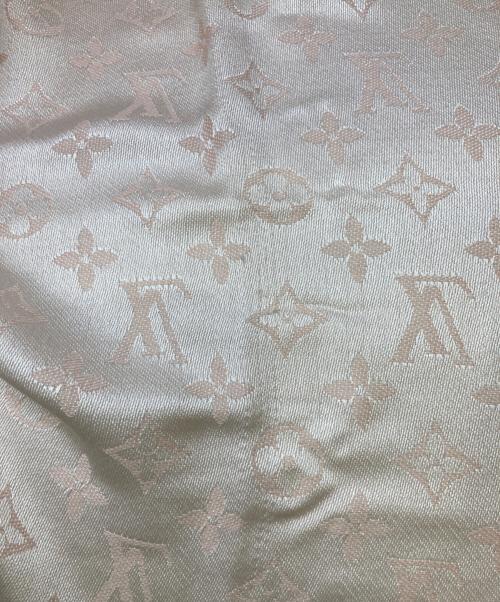 LOUIS VUITTON（ルイ ヴィトン）LOUIS VUITTON (ルイ ヴィトン) ショール モノグラムシャイン ピンク サイズ:下記参照の古着・服飾アイテム