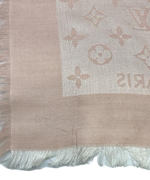 LOUIS VUITTON（ルイ ヴィトン）LOUIS VUITTON (ルイ ヴィトン) ショール モノグラムシャイン ピンク サイズ:下記参照の古着・服飾アイテム