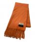 HERMES（エルメス）の古着「カシミヤマフラー」｜オレンジ