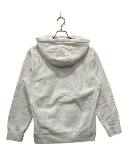 SUPREME（シュプリーム）SUPREME (シュプリーム) COMME des GARCONS SHIRT (コムデギャルソンシャツ) Box Logo Hooded Sweatshirt ホワイト サイズ:Mの古着・服飾アイテム