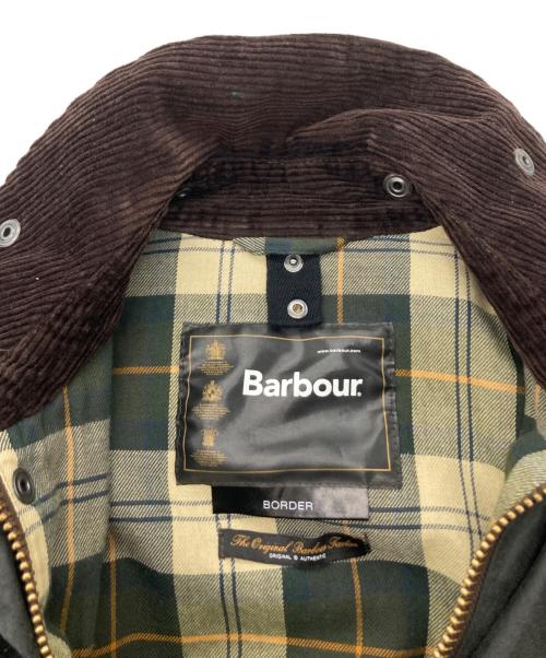 Barbour（バブアー）Barbour (バブアー) border wax jacket ブラック サイズ:36の古着・服飾アイテム