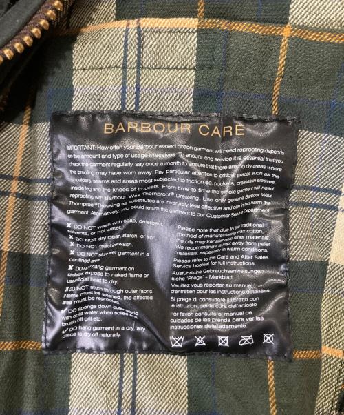 Barbour（バブアー）Barbour (バブアー) border wax jacket ブラック サイズ:36の古着・服飾アイテム