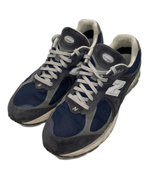 NEW BALANCE（ニューバランス）NEW BALANCE (ニューバランス) ローカットスニーカー ネイビー×グレー サイズ:US10の古着・服飾アイテム