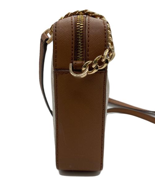 MICHAEL KORS（マイケル・コース）MICHAEL KORS (マイケル・コース) ショルダーバッグ ブラウンの古着・服飾アイテム