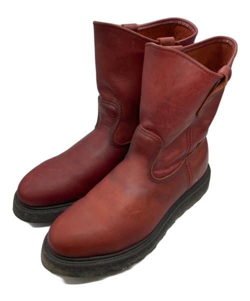RED WING（レッドウィング）RED WING (レッドウィング) PECOS BOOTS レッド サイズ:9Dの古着・服飾アイテム