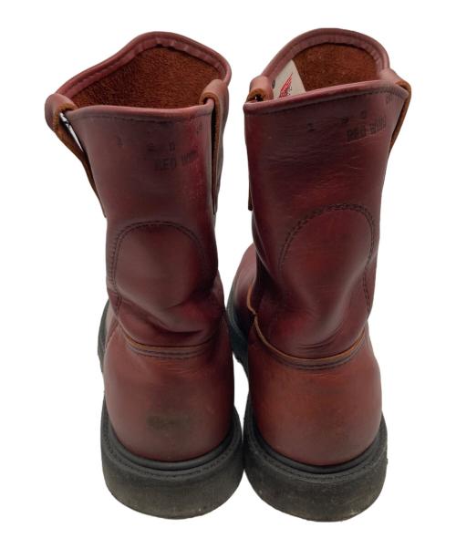RED WING（レッドウィング）RED WING (レッドウィング) PECOS BOOTS レッド サイズ:9Dの古着・服飾アイテム