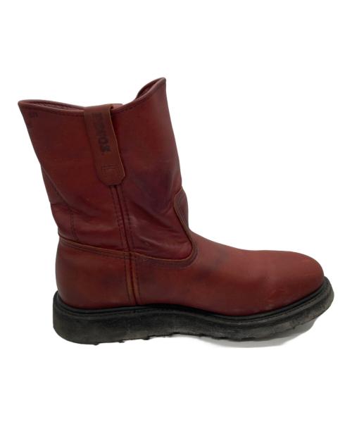 RED WING（レッドウィング）RED WING (レッドウィング) PECOS BOOTS レッド サイズ:9Dの古着・服飾アイテム