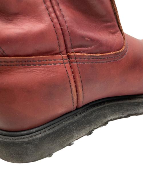 RED WING（レッドウィング）RED WING (レッドウィング) PECOS BOOTS レッド サイズ:9Dの古着・服飾アイテム