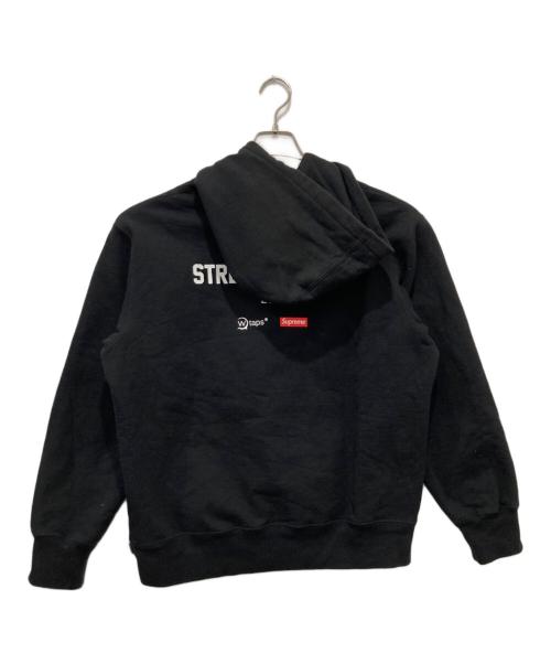 SUPREME（シュプリーム）SUPREME (シュプリーム) WTAPS (ダブルタップス) Sic'em! Hooded Sweatshirt ブラック サイズ:Sの古着・服飾アイテム