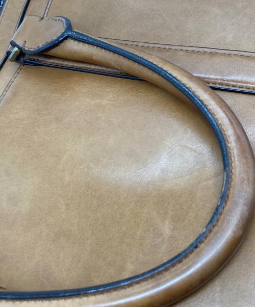 COACH（コーチ）COACH (コーチ) レザーブリーフケース ブラウンの古着・服飾アイテム