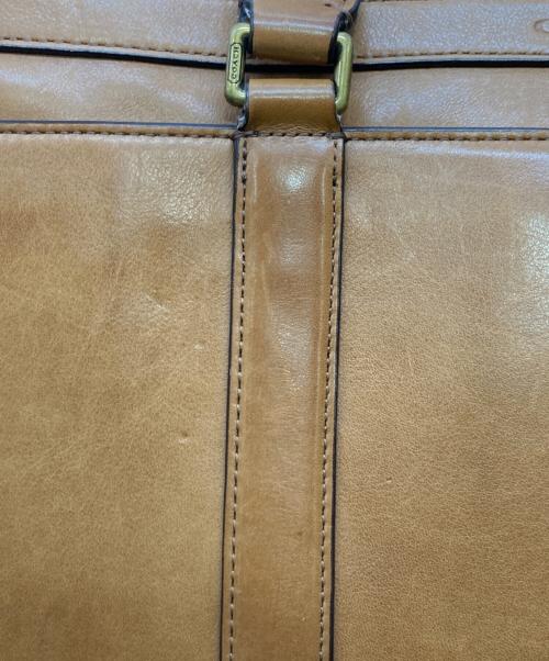 COACH（コーチ）COACH (コーチ) レザーブリーフケース ブラウンの古着・服飾アイテム