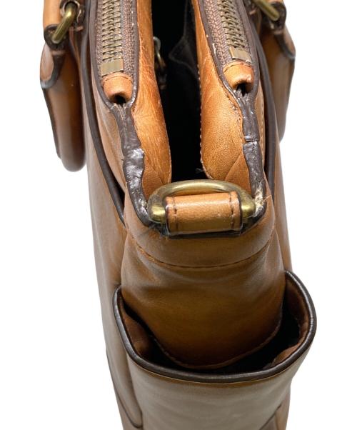 COACH（コーチ）COACH (コーチ) レザーブリーフケース ブラウンの古着・服飾アイテム