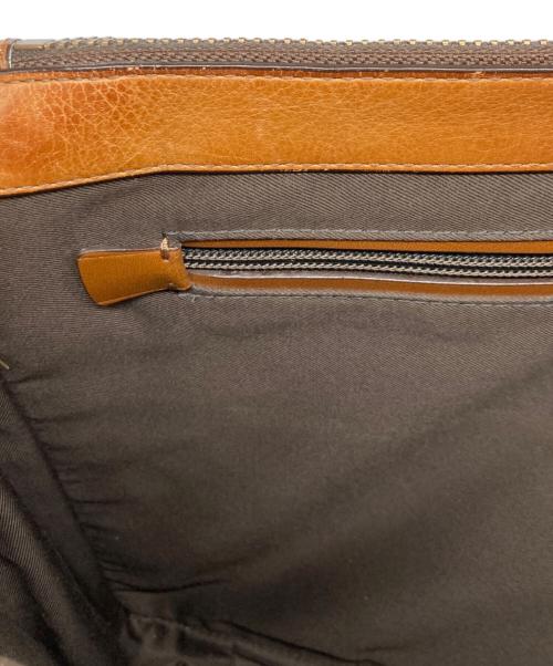 COACH（コーチ）COACH (コーチ) レザーブリーフケース ブラウンの古着・服飾アイテム