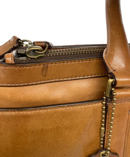 COACH（コーチ）COACH (コーチ) レザーブリーフケース ブラウンの古着・服飾アイテム