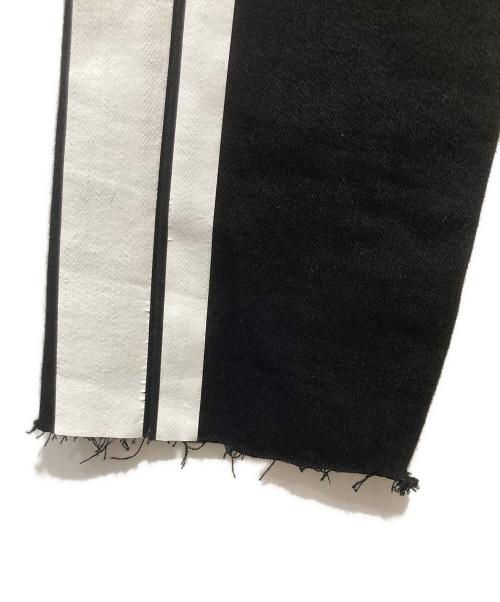 AMIRI（アミリ）AMIRI (アミリ) サイドラインクラッシュスキニーパンツ ブラック サイズ:UK28の古着・服飾アイテム