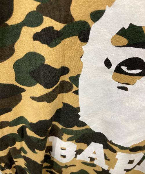 A BATHING APE（アベイシングエイプ）A BATHING APE (アベイシングエイプ) Tシャツ カーキ サイズ:Lの古着・服飾アイテム