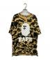 A BATHING APE（アベイシングエイプ）の古着「Tシャツ」｜カーキ