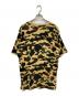 A BATHING APE (アベイシングエイプ) Tシャツ カーキ サイズ:L：9000円