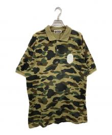 A BATHING APE（アベイシングエイプ）の古着「ポロシャツ」｜カーキ