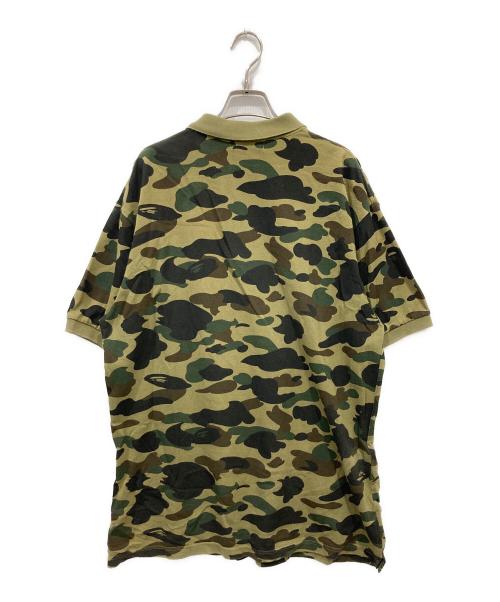 A BATHING APE（アベイシングエイプ）A BATHING APE (アベイシングエイプ) ポロシャツ カーキ サイズ:2XLの古着・服飾アイテム
