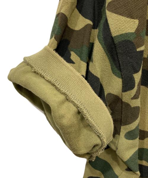 A BATHING APE（アベイシングエイプ）A BATHING APE (アベイシングエイプ) ポロシャツ カーキ サイズ:2XLの古着・服飾アイテム