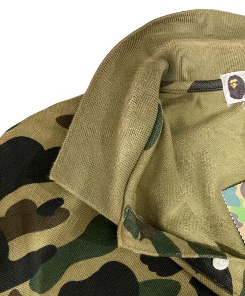 A BATHING APE（アベイシングエイプ）A BATHING APE (アベイシングエイプ) ポロシャツ カーキ サイズ:2XLの古着・服飾アイテム