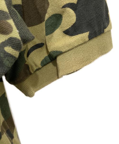 A BATHING APE（アベイシングエイプ）A BATHING APE (アベイシングエイプ) ポロシャツ カーキ サイズ:2XLの古着・服飾アイテム