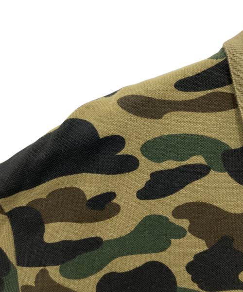 A BATHING APE（アベイシングエイプ）A BATHING APE (アベイシングエイプ) ポロシャツ カーキ サイズ:2XLの古着・服飾アイテム