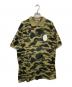 A BATHING APE（アベイシングエイプ）の古着「ポロシャツ」｜カーキ