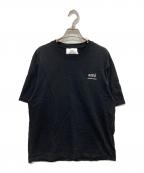 amiアミ）の古着「クルーネックTシャツ」｜ブラック